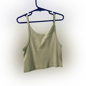 brandy melville green tank